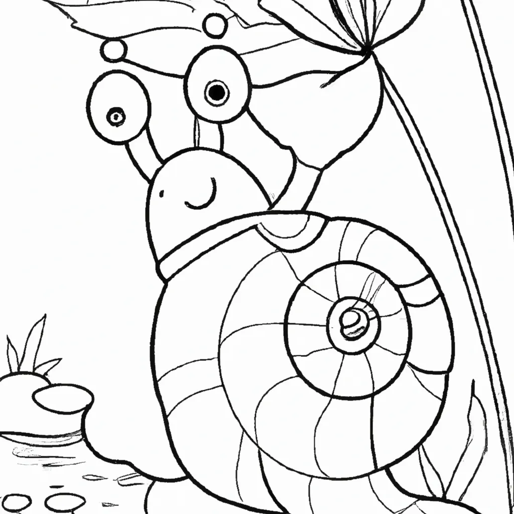 Mergulhe no Mundo dos Pequenos Animais: Desenhos de Caracóis para Colorir 13 Mergulhe no Mundo dos Pequenos Animais: Desenhos de Caracóis para Colorir 12