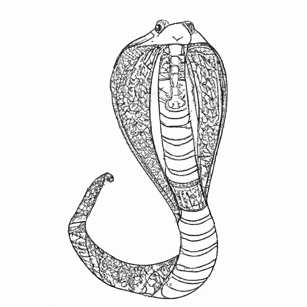 Inove com Desenhos de Cobras para Colorir 6