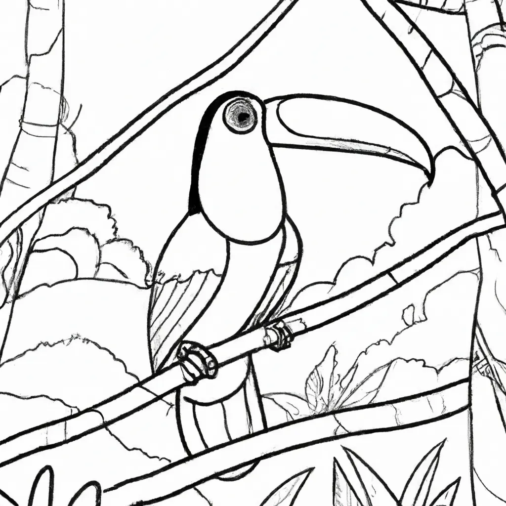 Explore a Magia dos Pássaros com Desenhos de Tucanos para Colorir 23 Explore a Magia dos Pássaros com Desenhos de Tucanos para Colorir 22