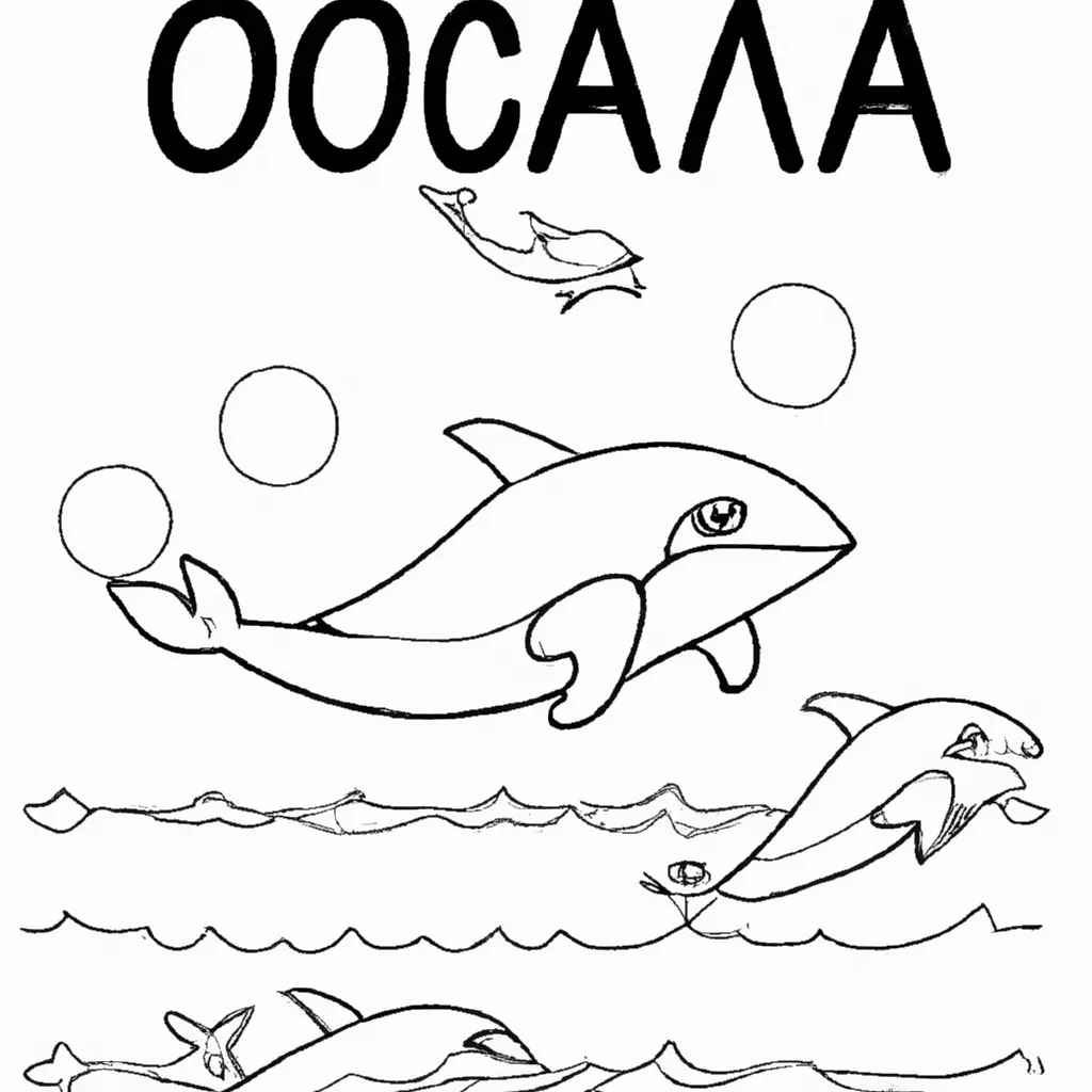 Viva a Emoção do Oceano com Desenhos de Orcas para Colorir 18
