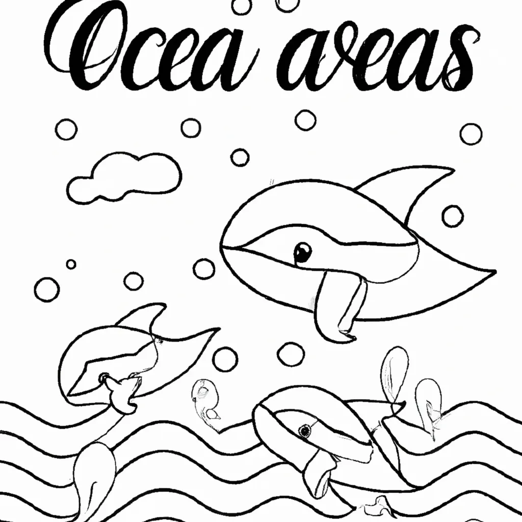 Viva a Emoção do Oceano com Desenhos de Orcas para Colorir 26