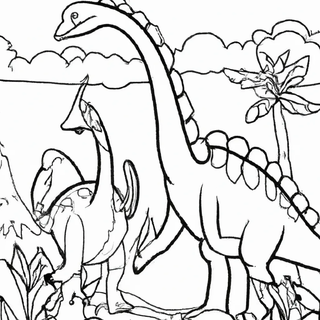 Solte Sua Imaginação com Desenhos de Dinossauros para Colorir 16 Solte Sua Imaginação com Desenhos de Dinossauros para Colorir 15