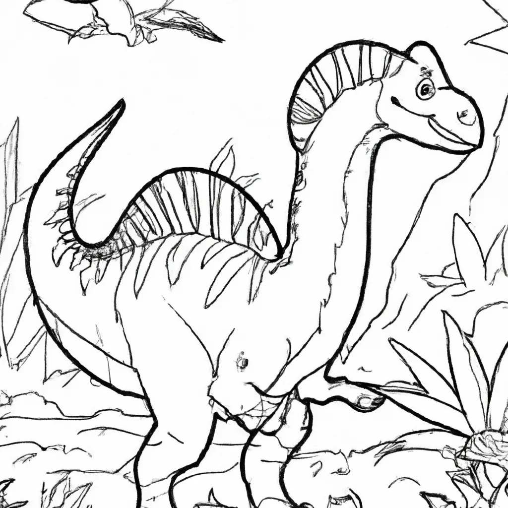Solte Sua Imaginação com Desenhos de Dinossauros para Colorir 18 Solte Sua Imaginação com Desenhos de Dinossauros para Colorir 17
