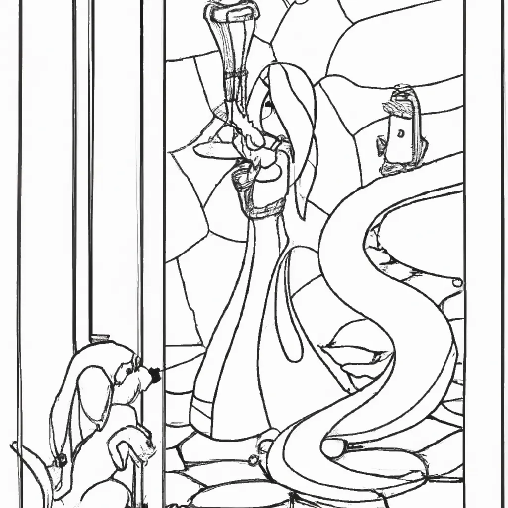 Adentre o Mundo Mágico dos Desenhos de Fênix para Colorir 24