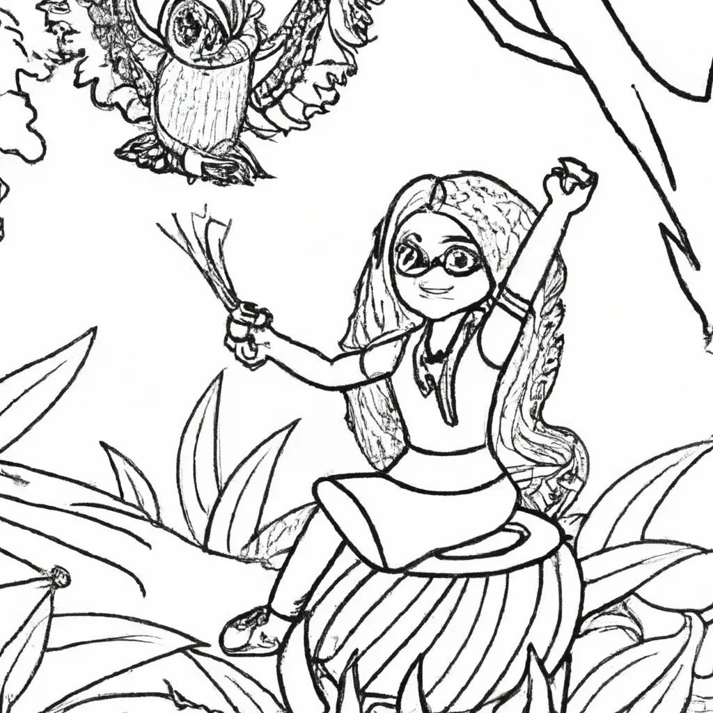 Adentre o Mundo Mágico dos Desenhos de Fênix para Colorir 12