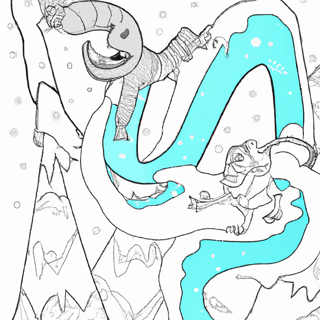 Desenhos de Morsas para Colorir: Uma Aventura Glacial 16