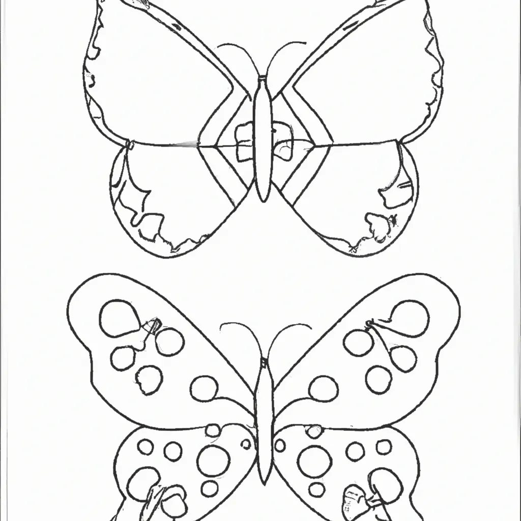 Solte a Imaginação com Desenhos de Mariposas para Colorir 21 Solte a Imaginação com Desenhos de Mariposas para Colorir 20