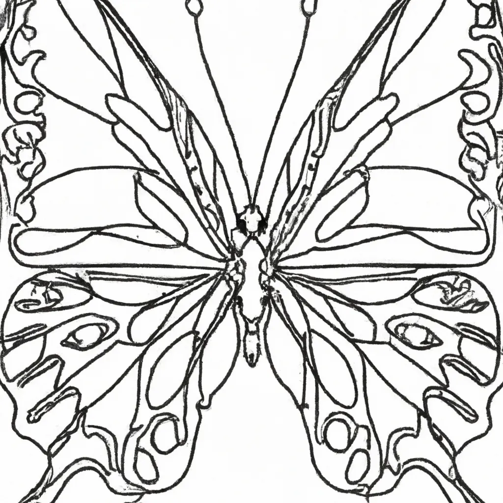 Solte a Imaginação com Desenhos de Mariposas para Colorir 11 Solte a Imaginação com Desenhos de Mariposas para Colorir 10