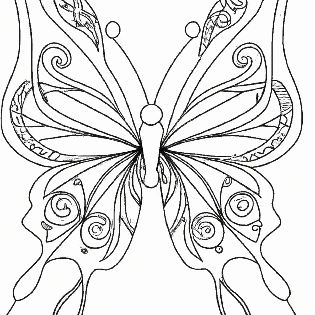 Solte a Imaginação com Desenhos de Mariposas para Colorir 19 Solte a Imaginação com Desenhos de Mariposas para Colorir 18