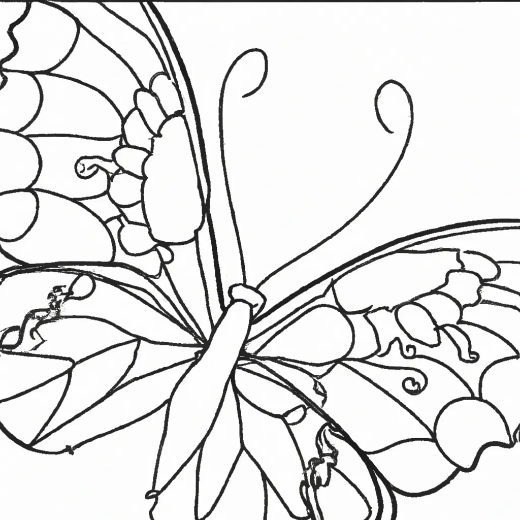 Solte a Imaginação com Desenhos de Mariposas para Colorir 23 Solte a Imaginação com Desenhos de Mariposas para Colorir 22