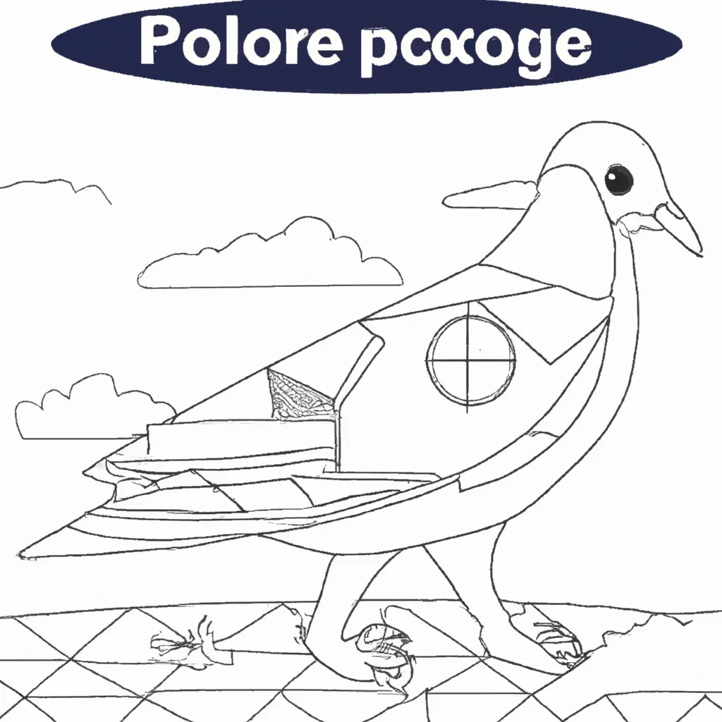 Explore o Mundo das Aves com Desenhos de Pombos para Colorir 3 Explore o Mundo das Aves com Desenhos de Pombos para Colorir 2