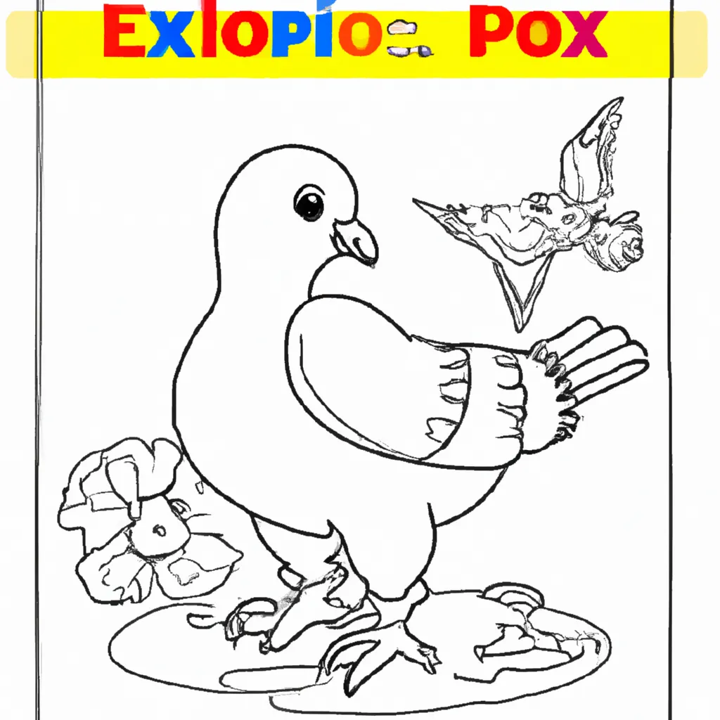 Explore o Mundo das Aves com Desenhos de Pombos para Colorir 21 Explore o Mundo das Aves com Desenhos de Pombos para Colorir 20