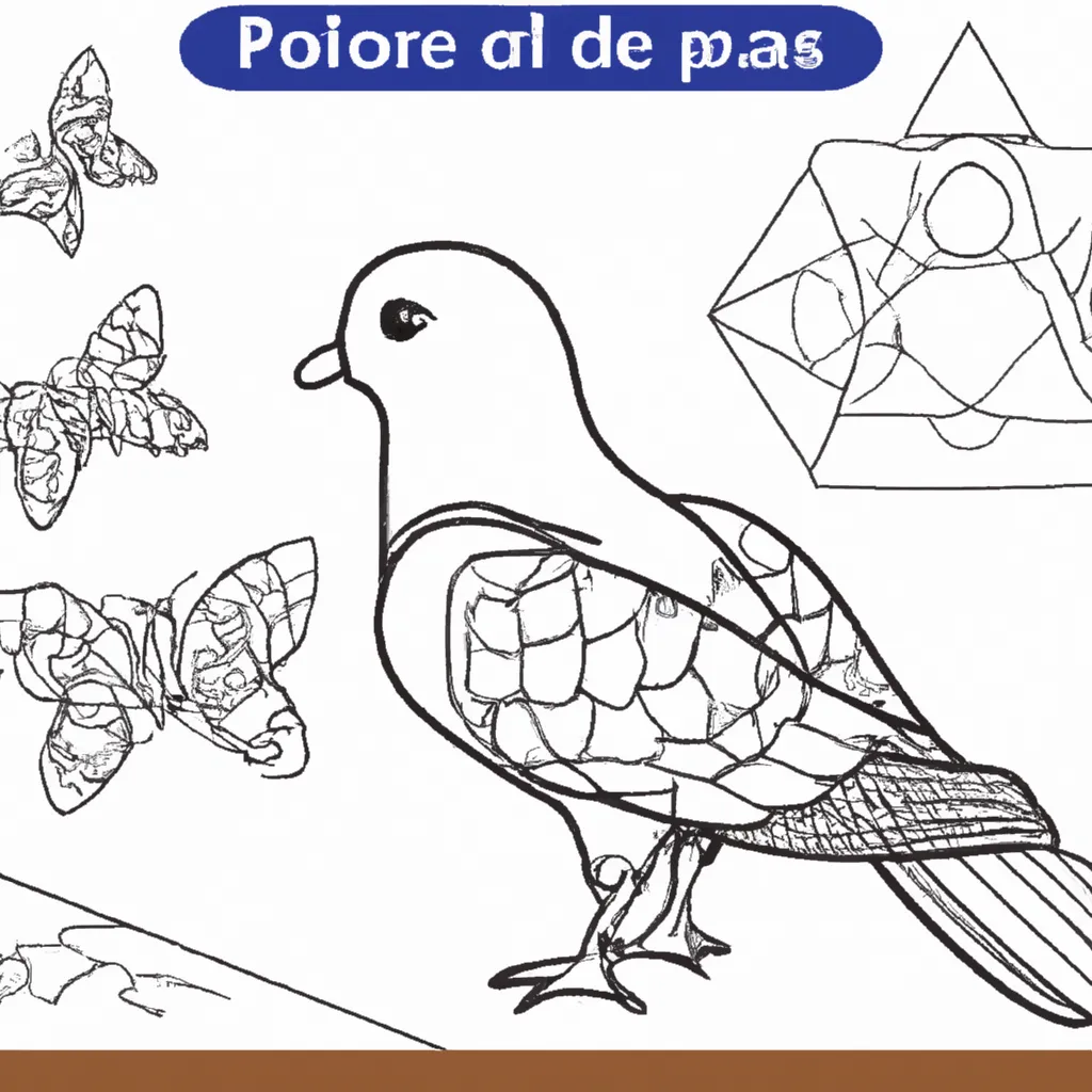 Explore o Mundo das Aves com Desenhos de Pombos para Colorir 9 Explore o Mundo das Aves com Desenhos de Pombos para Colorir 8