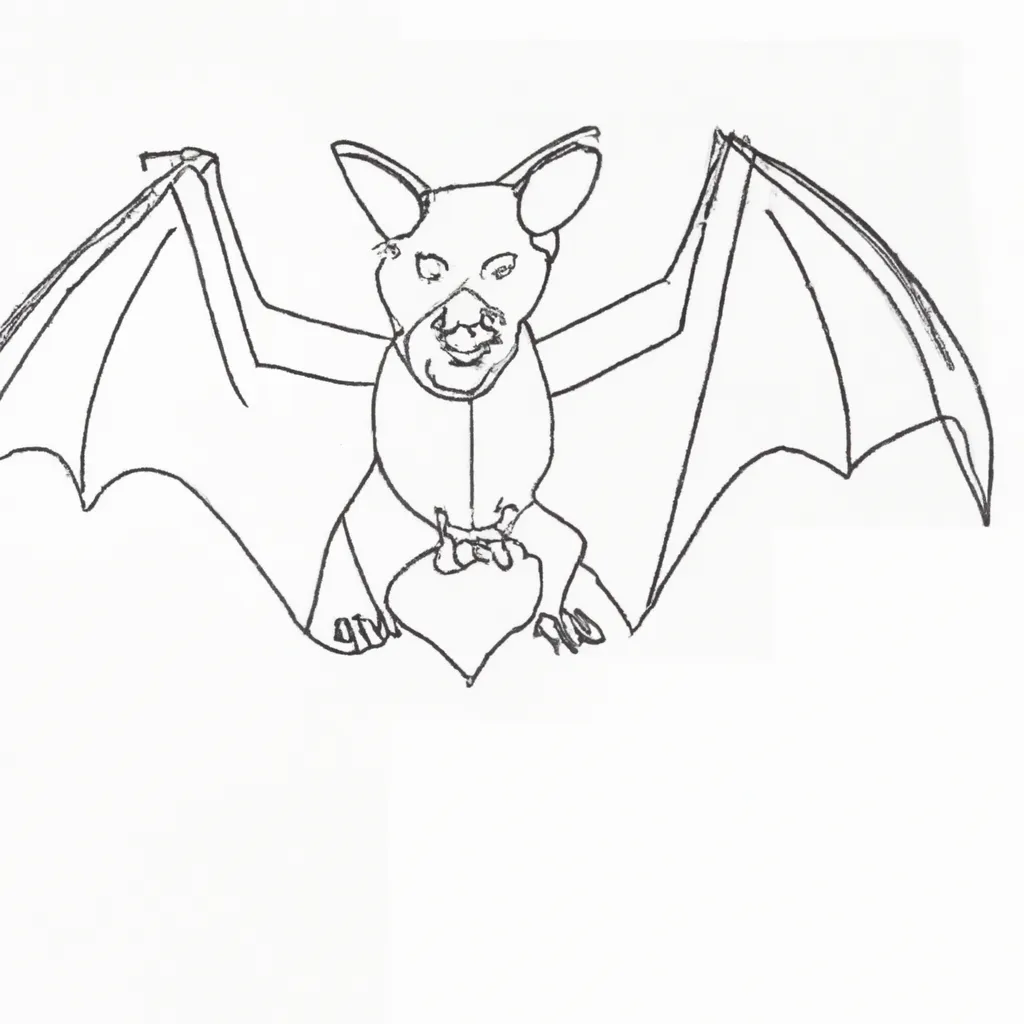 Conheça o Mundo dos Desenhos de Morcegos para Colorir 2