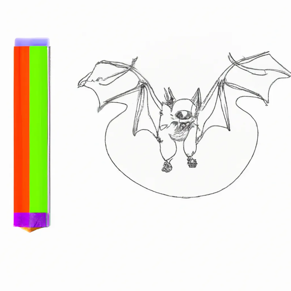 Conheça o Mundo dos Desenhos de Morcegos para Colorir 20