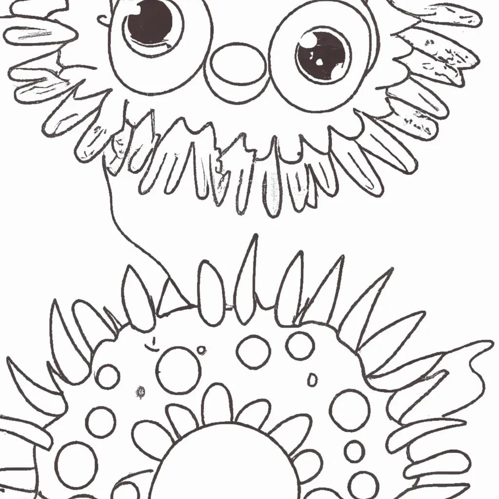Divirta-se Pintando Desenhos de Ouriços para Colorir 26
