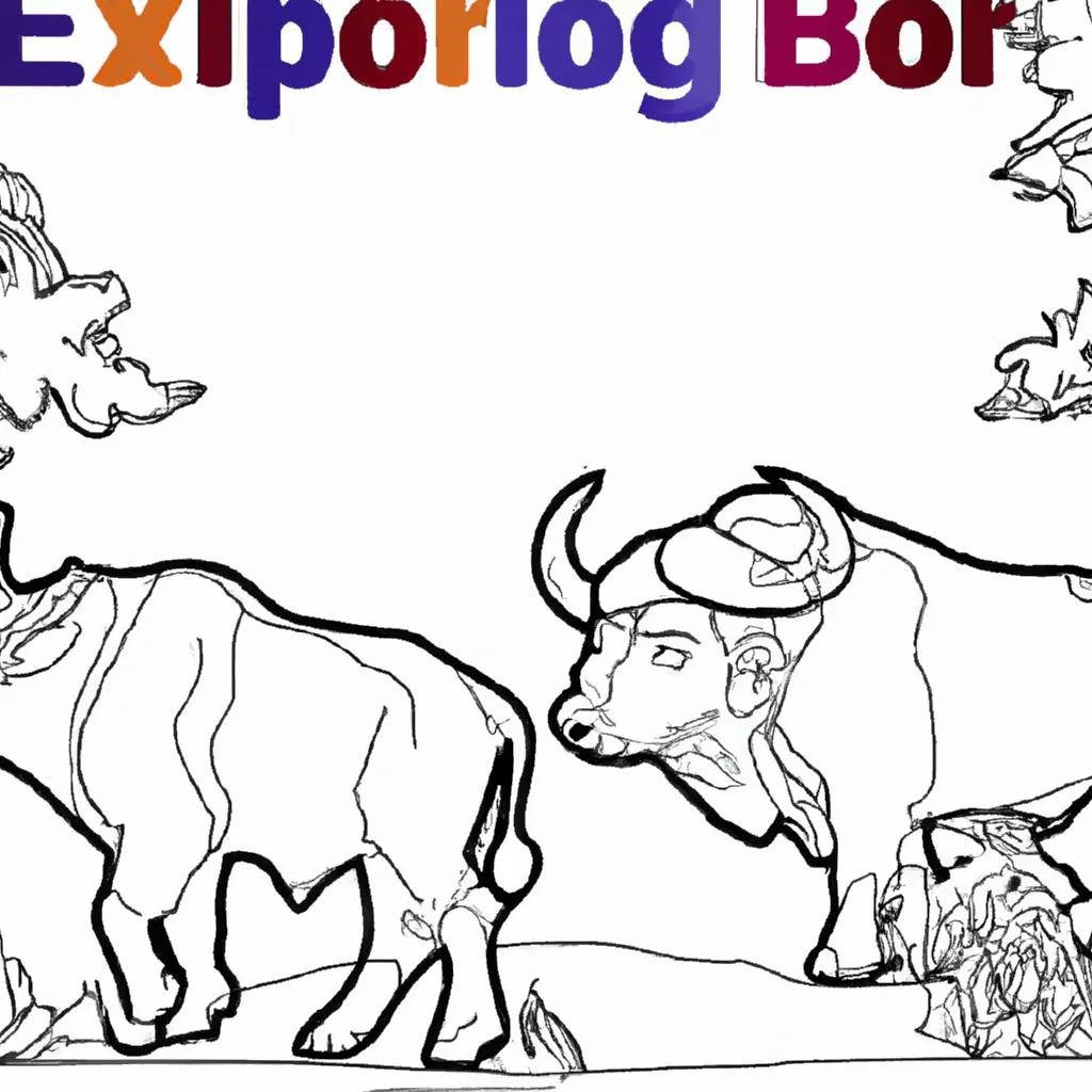 Explore o Mundo Selvagem com Desenhos de Bisões para Colorir 11 Explore o Mundo Selvagem com Desenhos de Bisões para Colorir 10