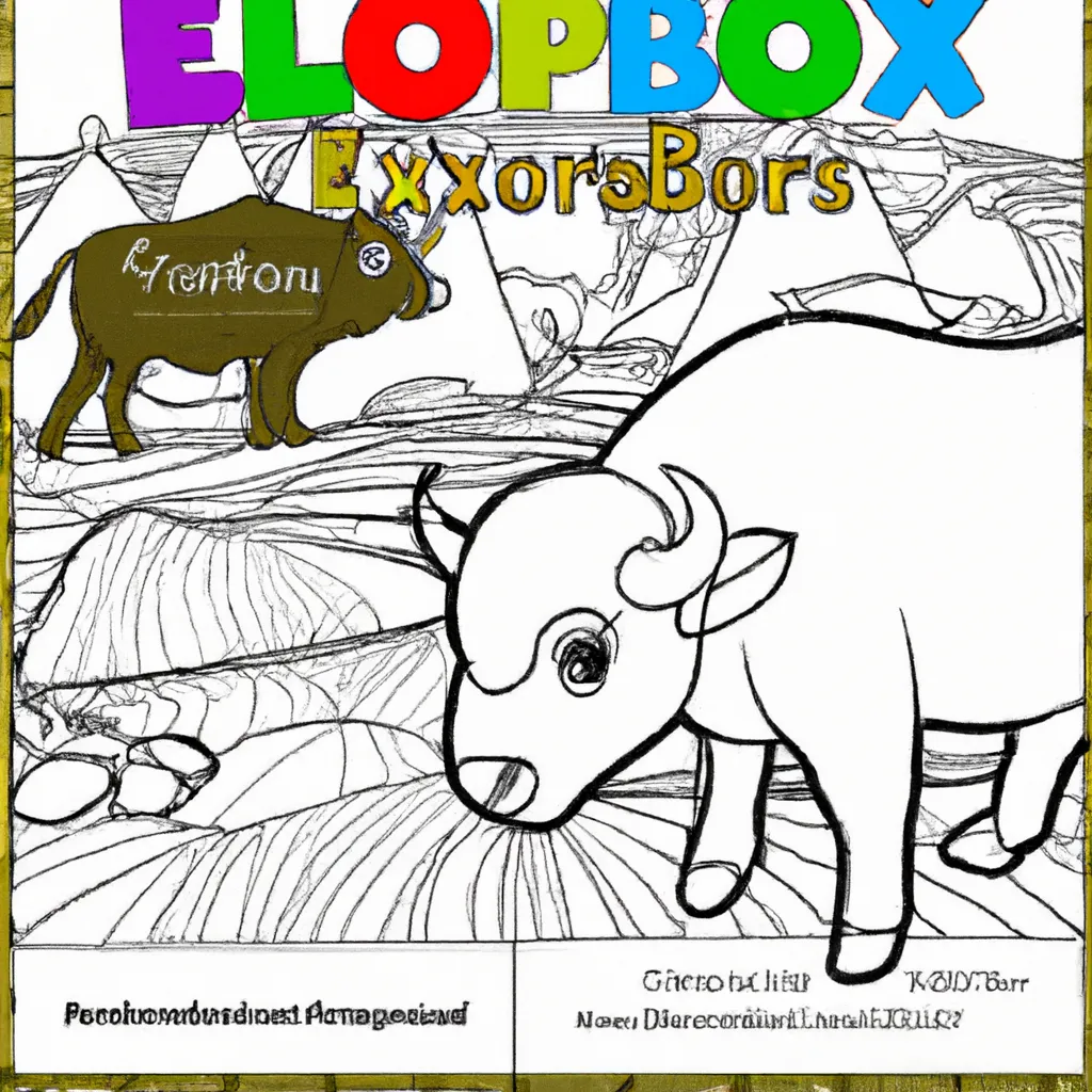 Explore o Mundo Selvagem com Desenhos de Bisões para Colorir 19 Explore o Mundo Selvagem com Desenhos de Bisões para Colorir 18