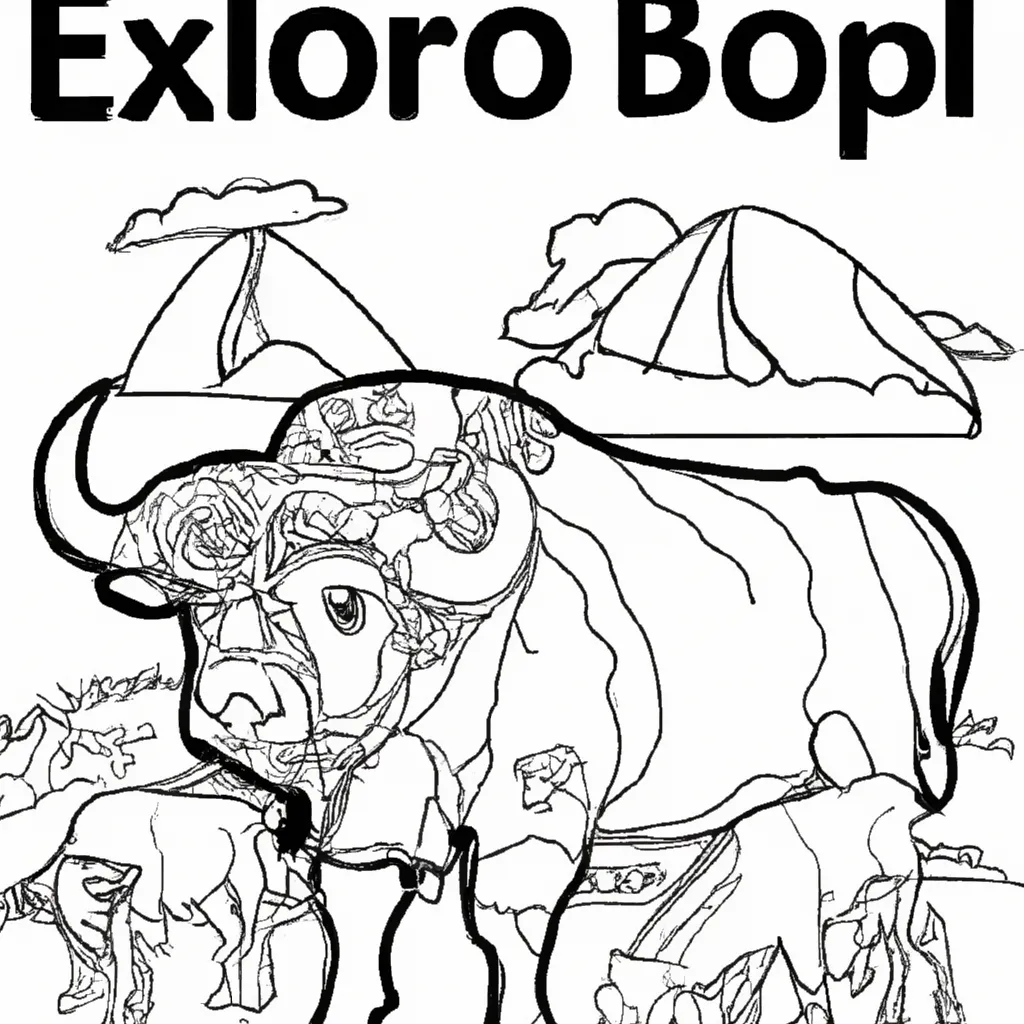 Explore o Mundo Selvagem com Desenhos de Bisões para Colorir 17 Explore o Mundo Selvagem com Desenhos de Bisões para Colorir 16