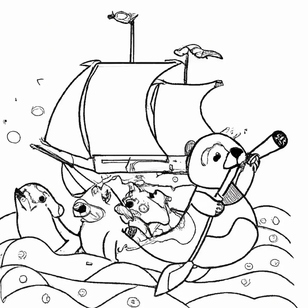 Aventure-se no Oceano com Desenhos de Focas para Colorir 9 Aventure-se no Oceano com Desenhos de Focas para Colorir 8