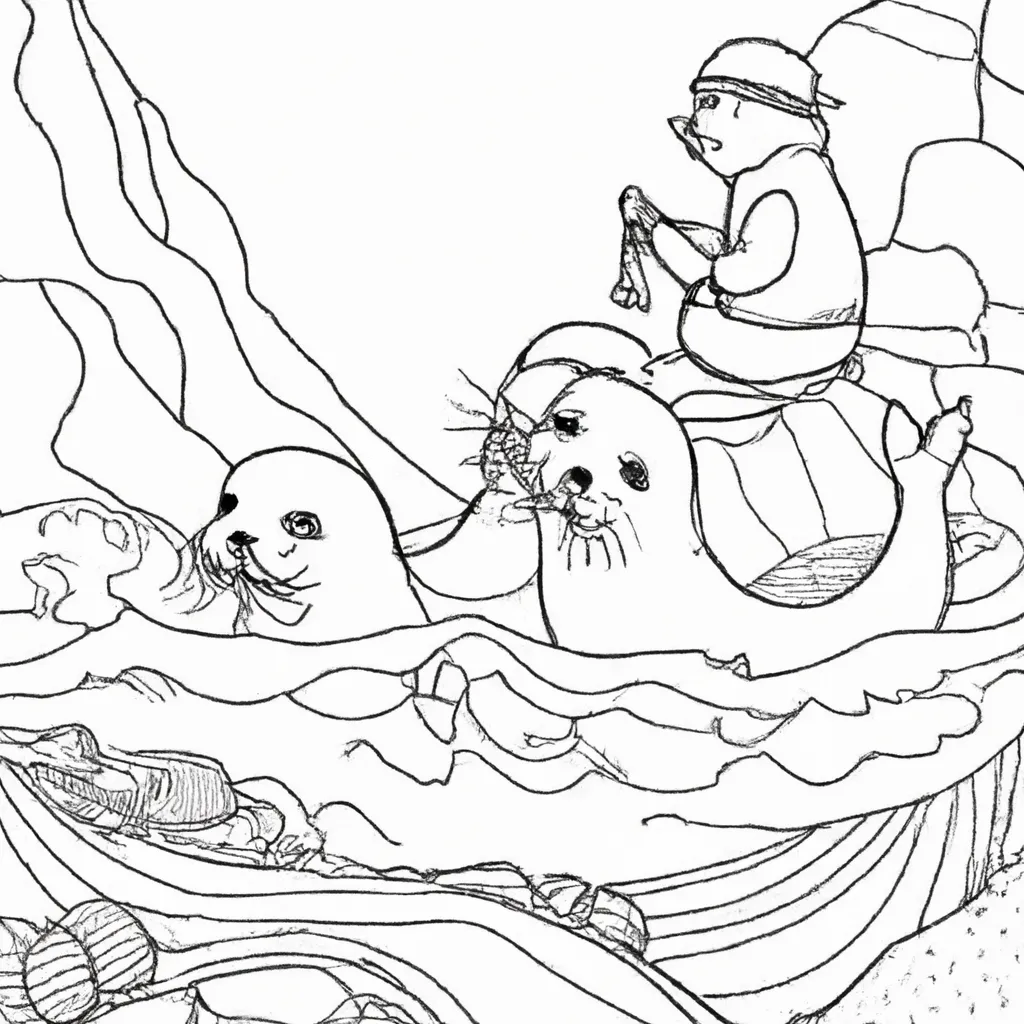 Aventure-se no Oceano com Desenhos de Focas para Colorir 19 Aventure-se no Oceano com Desenhos de Focas para Colorir 18