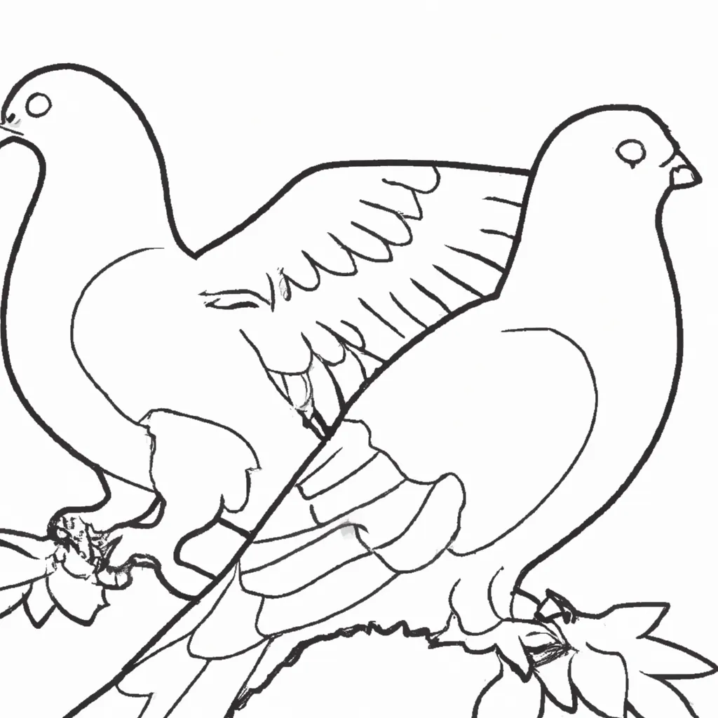 Aprecie a Beleza dos Desenhos de Pombas Brancas para Colorir 27 Aprecie a Beleza dos Desenhos de Pombas Brancas para Colorir 26