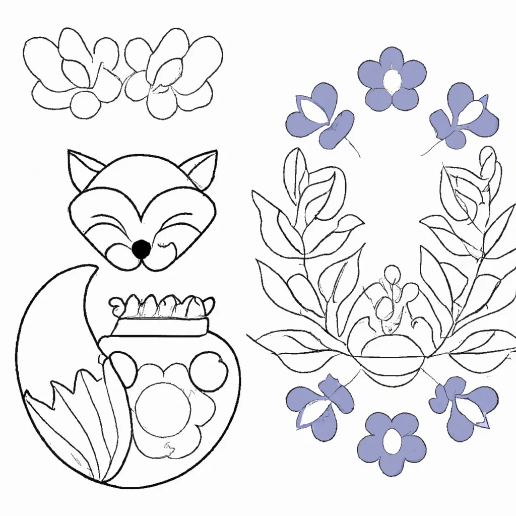 Desperte a Criatividade com Desenhos de Coiotes para Colorir 4