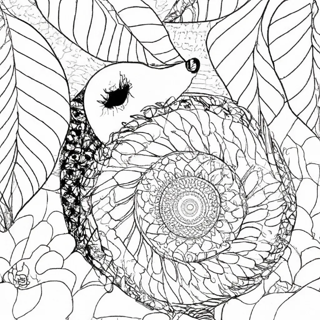 Desperte a Criatividade com Desenhos de Coiotes para Colorir 18