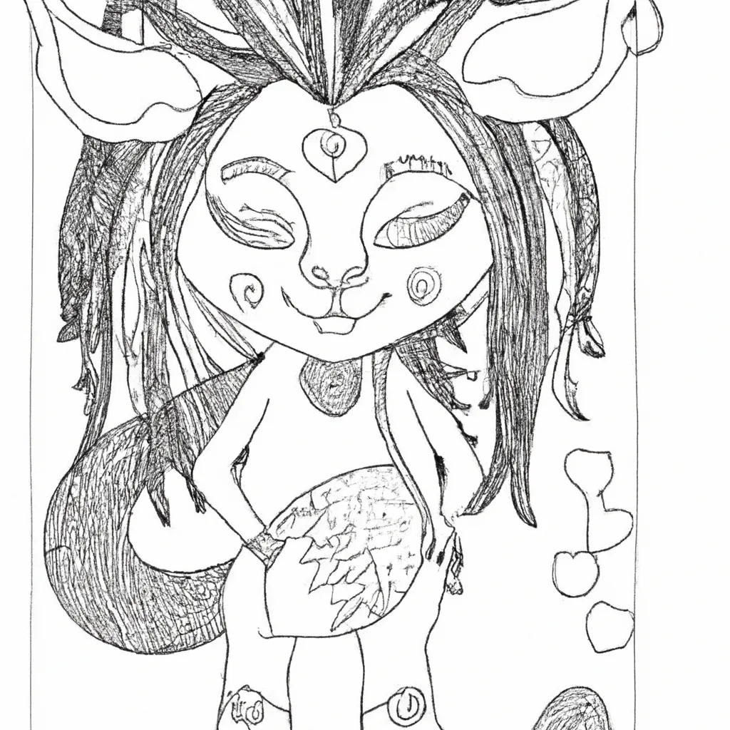 Desperte a Criatividade com Desenhos de Coiotes para Colorir 28