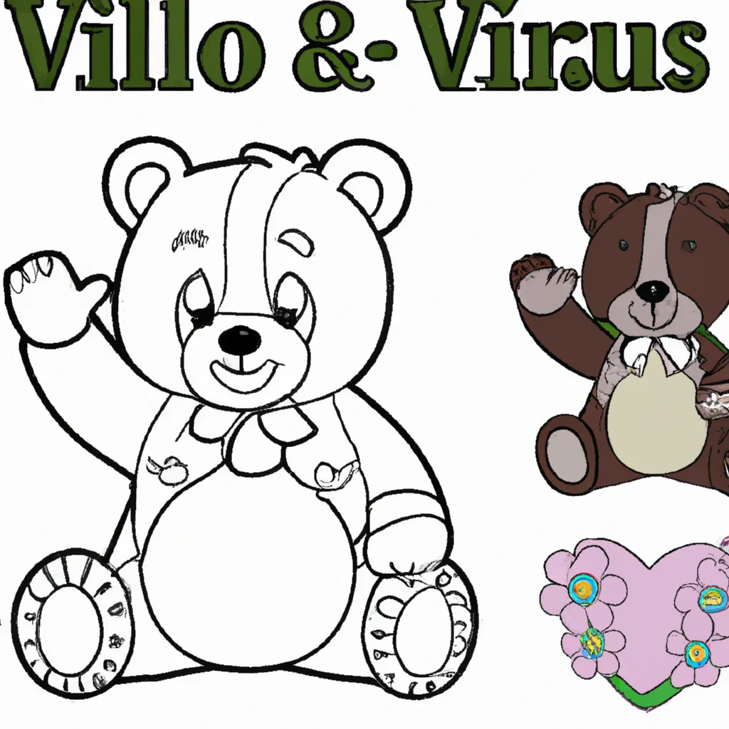 Viva o Encanto dos Desenhos de Ursos-Pardos para Colorir 14