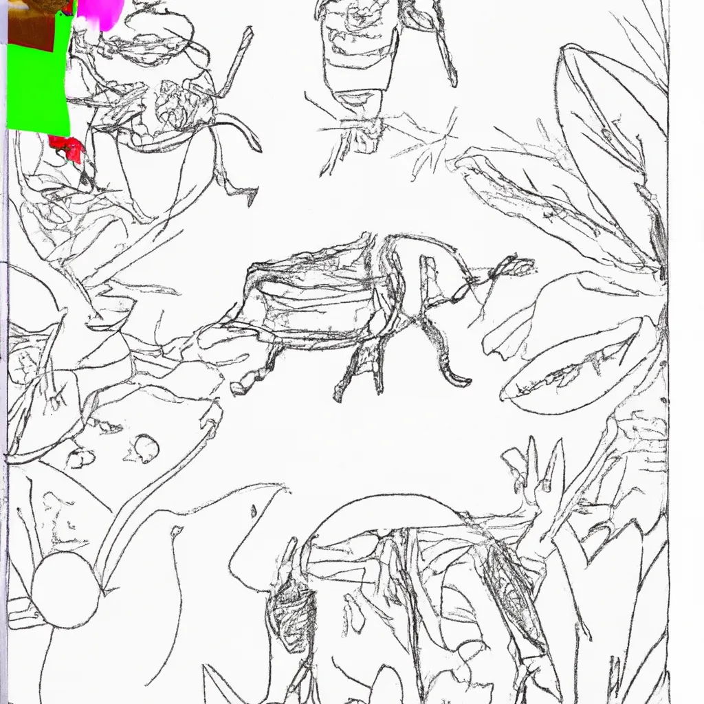 Explore o Universo dos Insetos com Desenhos de Besouros para Colorir 3 Explore o Universo dos Insetos com Desenhos de Besouros para Colorir 2