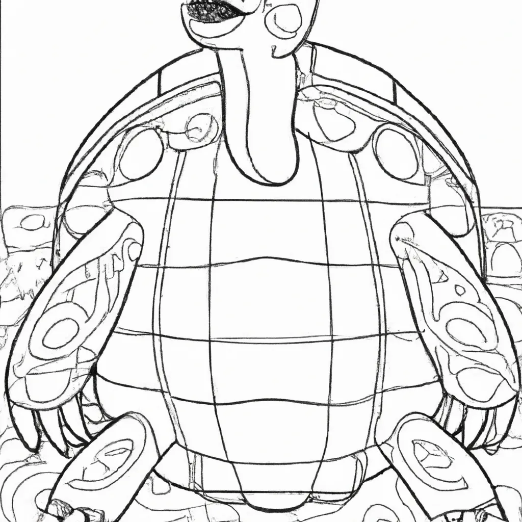 Solte a Imaginação com Desenhos de Tartarugas-Gigantes para Colorir 23 Solte a Imaginação com Desenhos de Tartarugas-Gigantes para Colorir 22