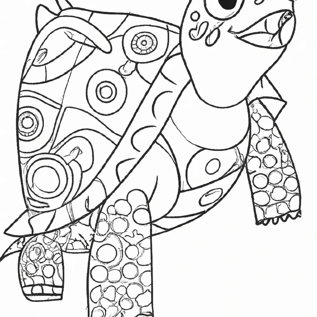 Solte a Imaginação com Desenhos de Tartarugas-Gigantes para Colorir 15 Solte a Imaginação com Desenhos de Tartarugas-Gigantes para Colorir 14