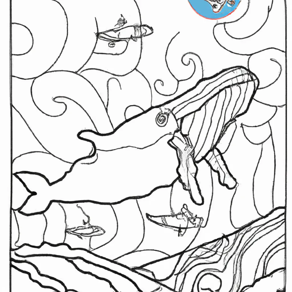 Desvende o Mundo Subaquático com Desenhos de Baleias Azuis para Colorir 3 Desvende o Mundo Subaquático com Desenhos de Baleias Azuis para Colorir 2