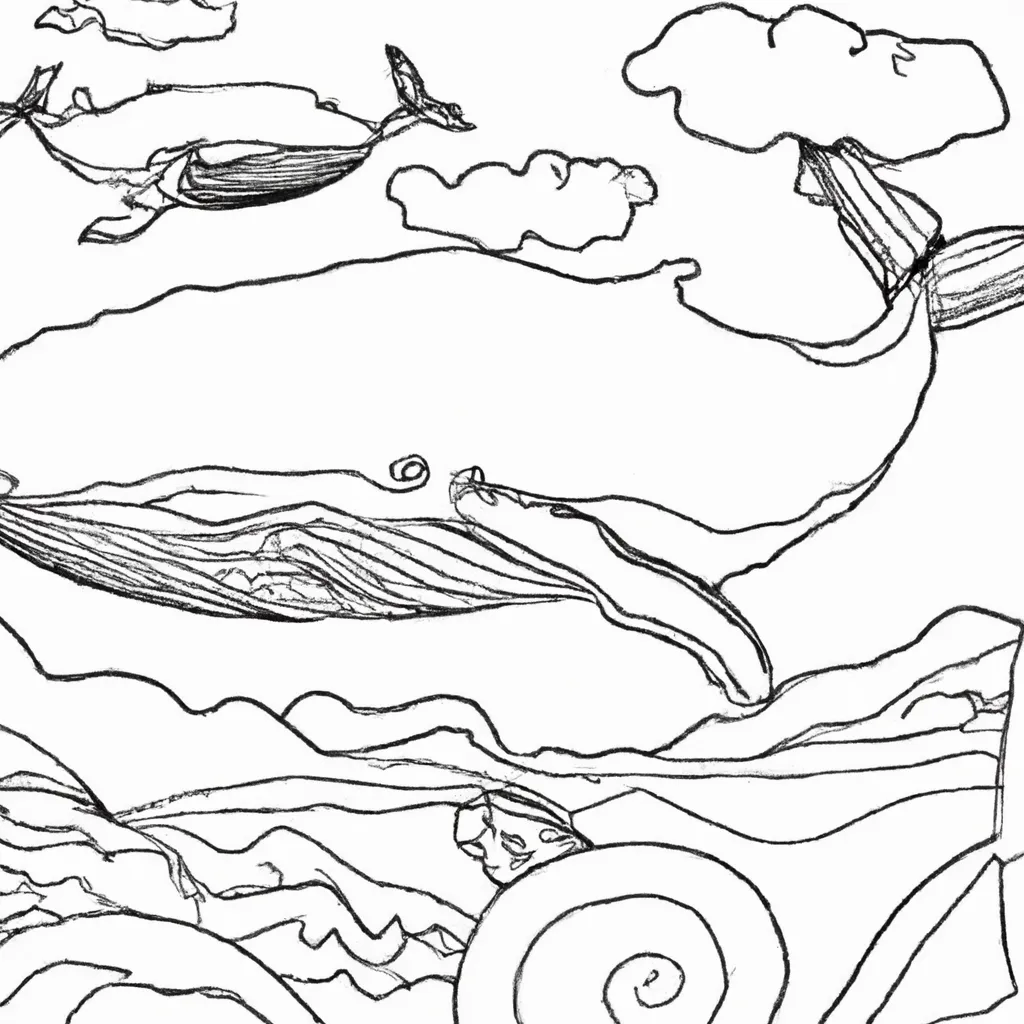Desvende o Mundo Subaquático com Desenhos de Baleias Azuis para Colorir 11 Desvende o Mundo Subaquático com Desenhos de Baleias Azuis para Colorir 10
