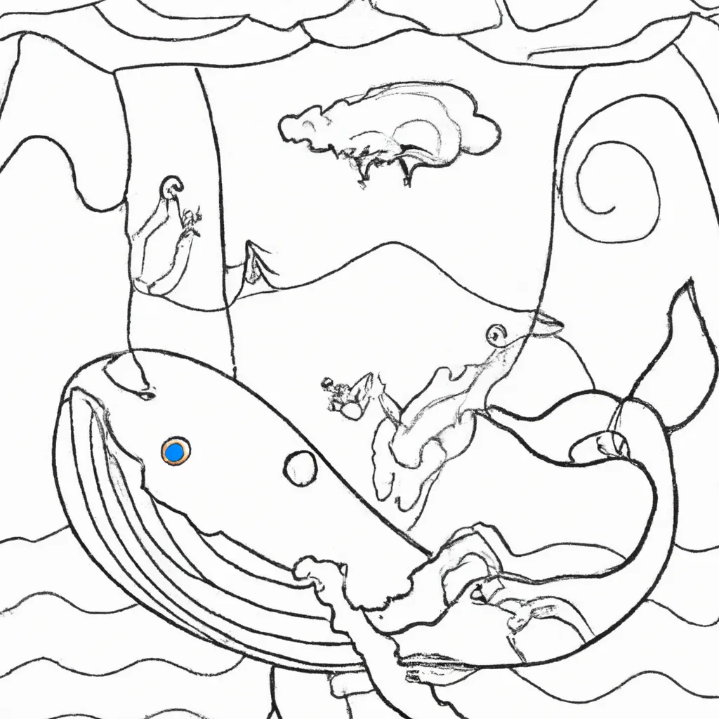 Desvende o Mundo Subaquático com Desenhos de Baleias Azuis para Colorir 15 Desvende o Mundo Subaquático com Desenhos de Baleias Azuis para Colorir 14
