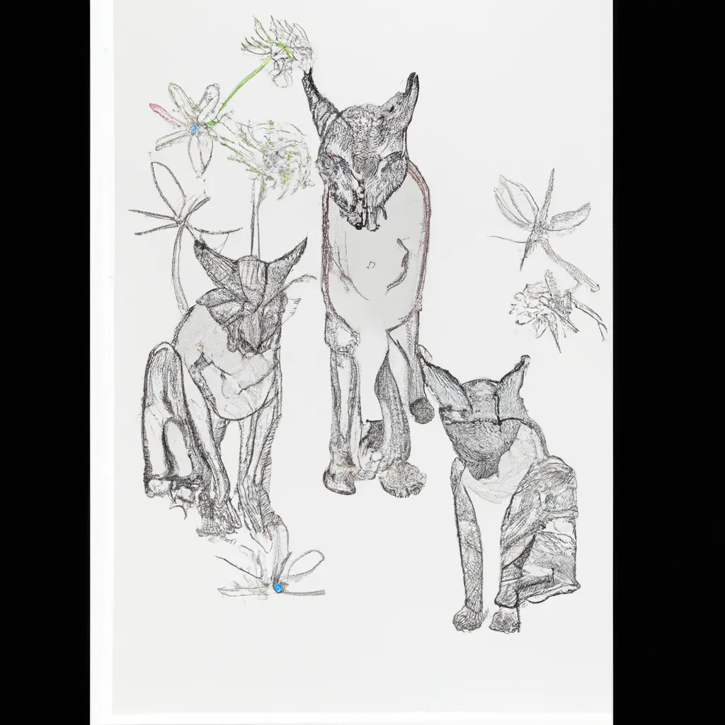 Arte na Floresta: Desenhos de Linces para Colorir 26