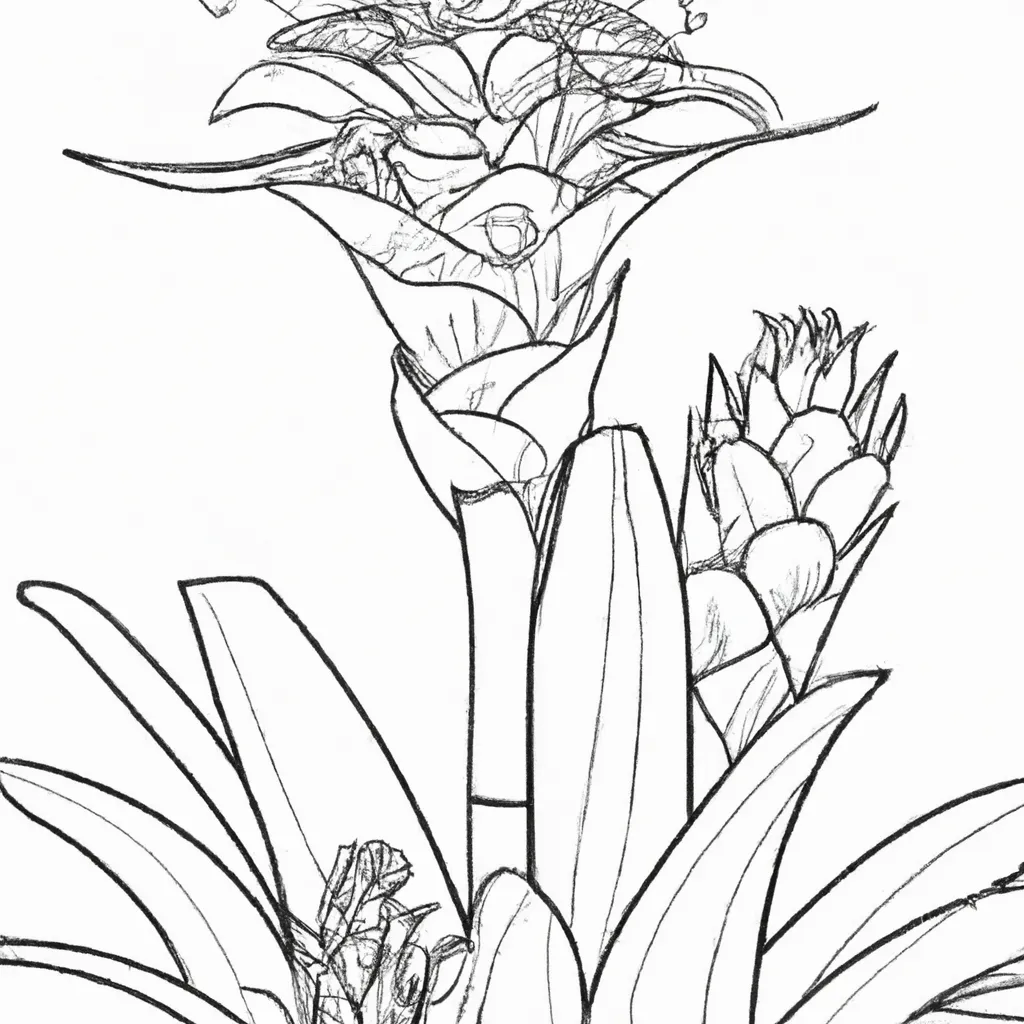 A Beleza das Bromélias: Colorindo a Exuberância da Natureza 13 A Beleza das Bromélias: Colorindo a Exuberância da Natureza 12