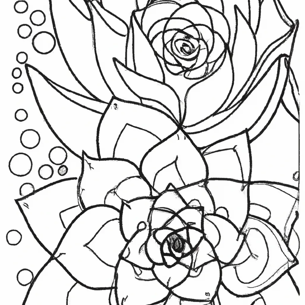 Desvendando o Universo das Suculentas: Páginas para Colorir 15 Desvendando o Universo das Suculentas: Páginas para Colorir 14