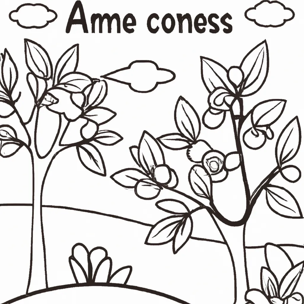 Colorindo Árvores de Maçã: Sinta o Aroma da Natureza