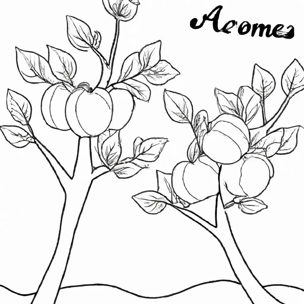 Colorindo Árvores de Maçã: Sinta o Aroma da Natureza 6