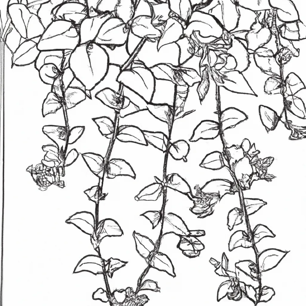 Colorindo a Natureza: Desenhos de Plantas Trepadeiras para Colorir 27 Colorindo a Natureza: Desenhos de Plantas Trepadeiras para Colorir 26