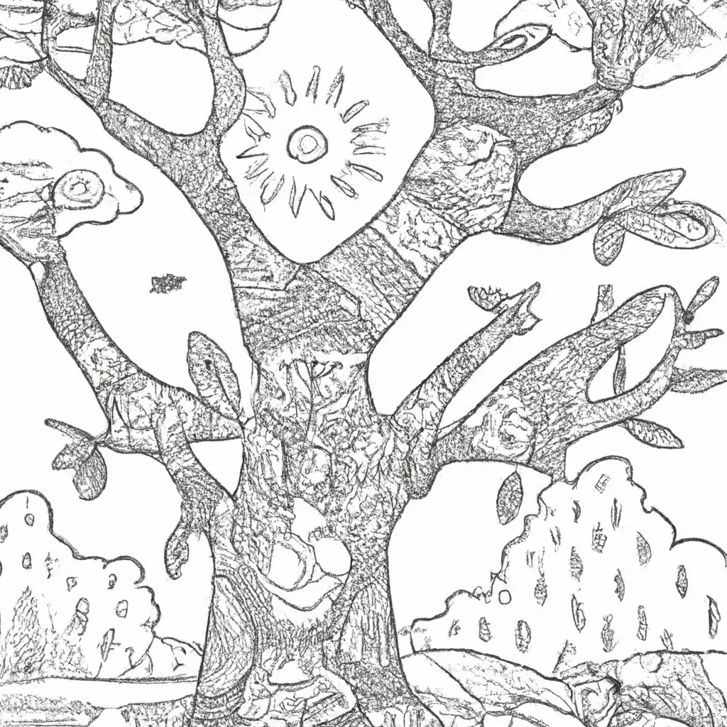 Descubra e Pinte o Fascinante Mundo das Árvores Ancestrais. 1 Descubra e Pinte o Fascinante Mundo das Árvores Ancestrais.