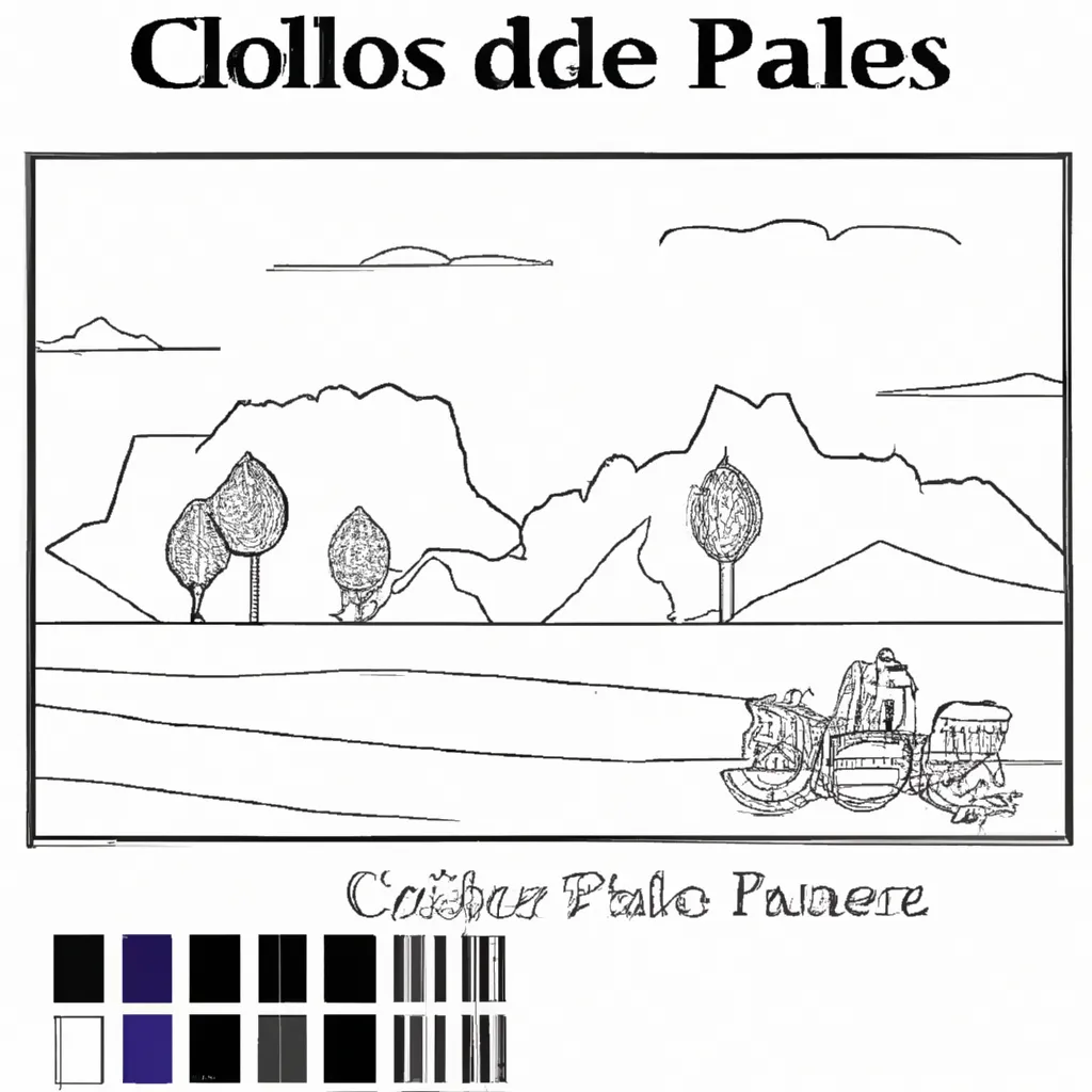 Paleta De Cores: Tudo Sobre Desenhos De Paisagens Para Colorir 3 Paleta De Cores: Tudo Sobre Desenhos De Paisagens Para Colorir 2