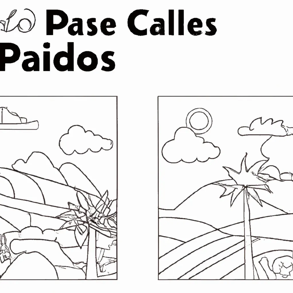 Paleta De Cores: Tudo Sobre Desenhos De Paisagens Para Colorir 7 Paleta De Cores: Tudo Sobre Desenhos De Paisagens Para Colorir 6