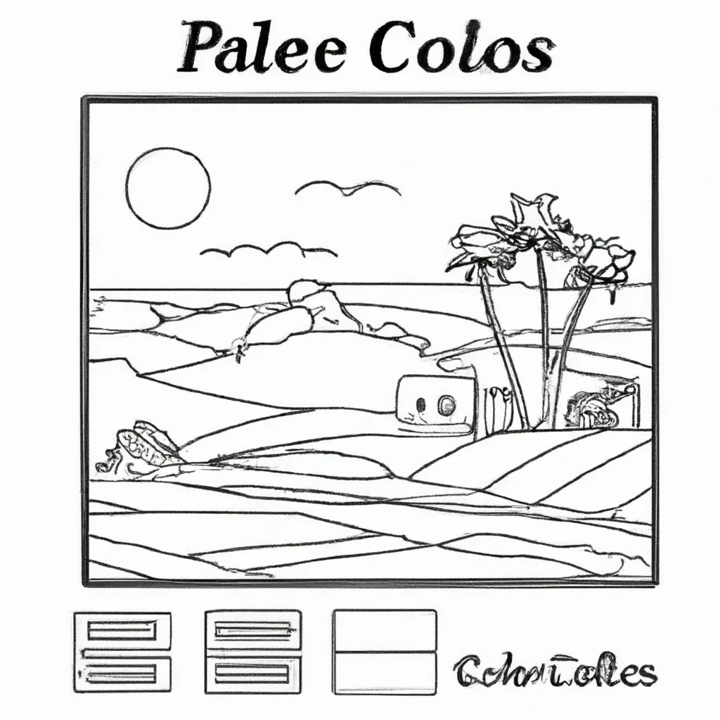 Paleta De Cores: Tudo Sobre Desenhos De Paisagens Para Colorir 11 Paleta De Cores: Tudo Sobre Desenhos De Paisagens Para Colorir 10