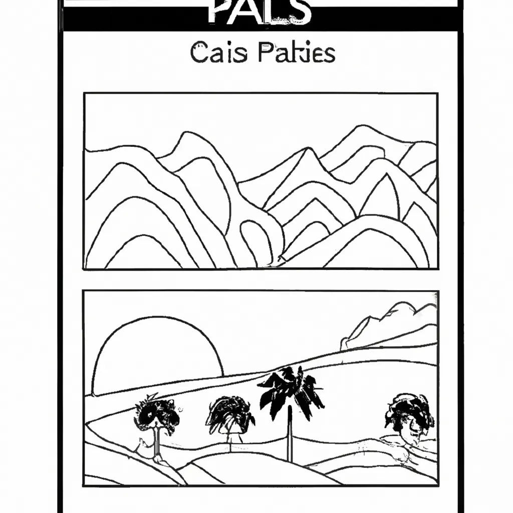 Paleta De Cores: Tudo Sobre Desenhos De Paisagens Para Colorir 23 Paleta De Cores: Tudo Sobre Desenhos De Paisagens Para Colorir 22