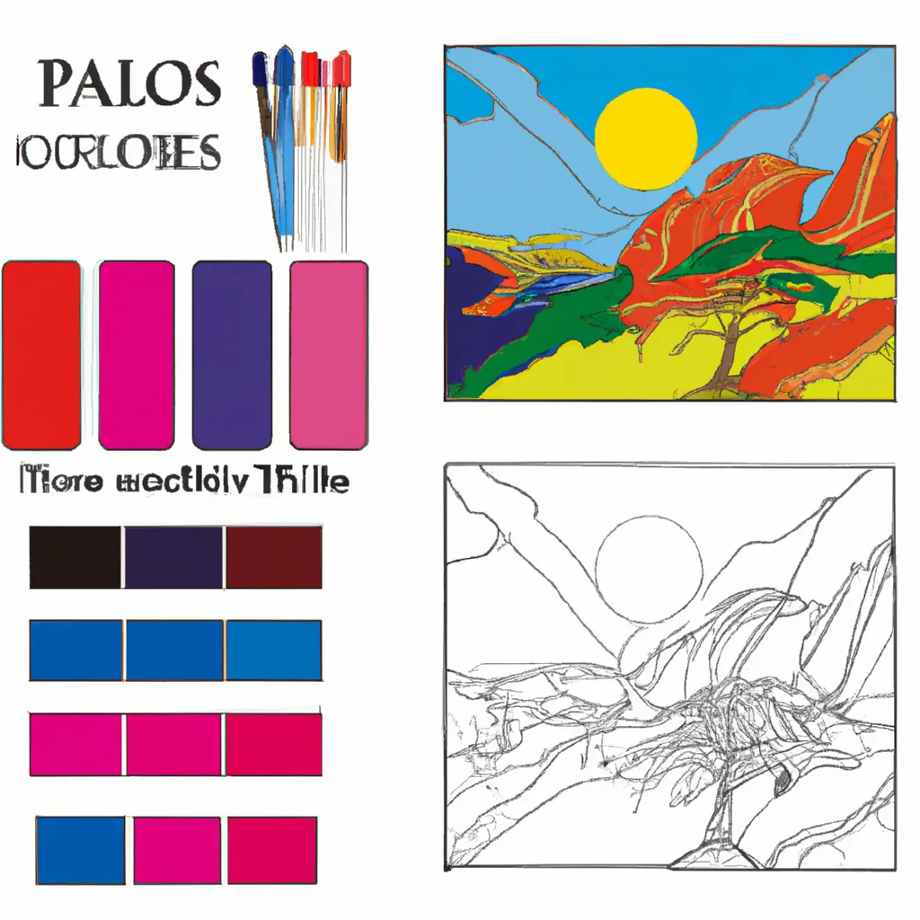 Paleta De Cores: Tudo Sobre Desenhos De Paisagens Para Colorir 13 Paleta De Cores: Tudo Sobre Desenhos De Paisagens Para Colorir 12
