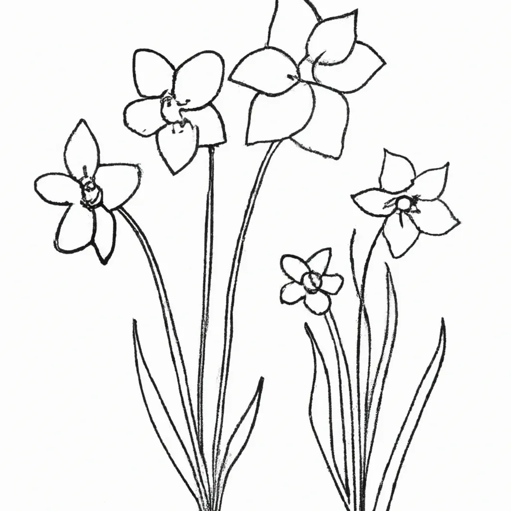 Transfira A Primavera Para O Papel: Desenhos Florais Para Colorir 13 Transfira A Primavera Para O Papel: Desenhos Florais Para Colorir 12