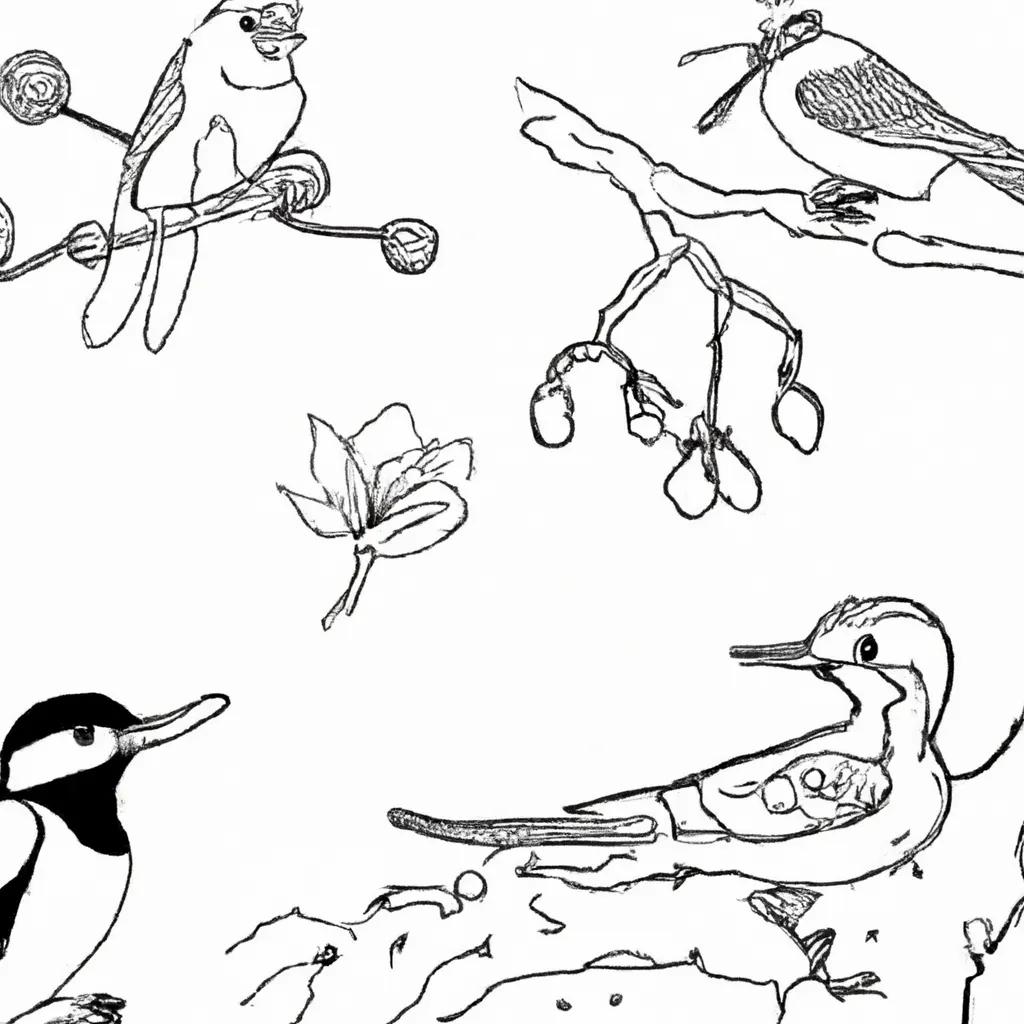 Mundo Em Cores: Desenhos Realistas De Natureza Para Preencher 9 Mundo Em Cores: Desenhos Realistas De Natureza Para Preencher 8